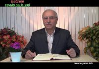 Risale Dersi 33: Tevhid Delilleri (2) Risale Dersi 33: Tevhid Delilleri (2)